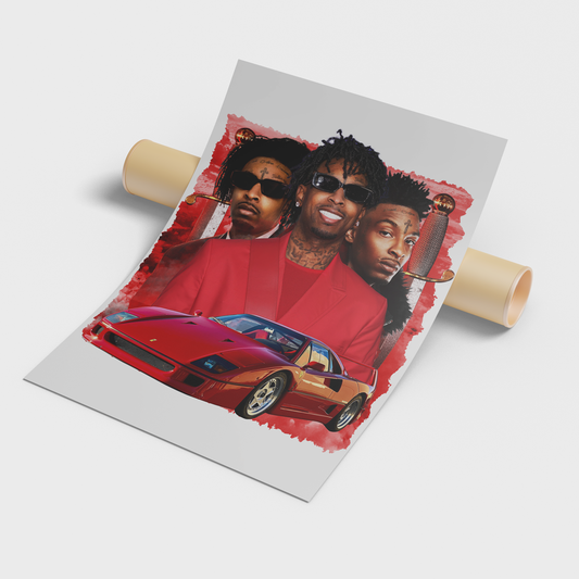 21 Savage Poster